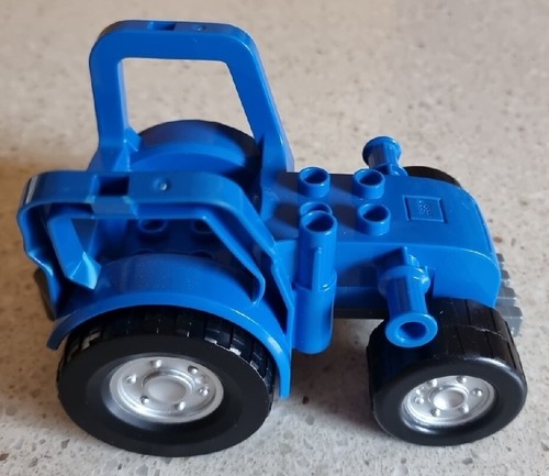 Lego duplo traktor blau - lego,