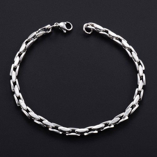 Gliederkette armband edelstahl - armband,