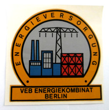 Werbe-Schild Energieversorgung
