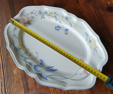 V&B RIVIERA  ovale Platte Ø 36 cm  gut  VILLEROY & BOCH