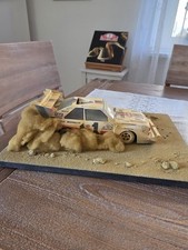 Audi Quattro S1 Walter Röhrl Winner Rallye Pikes Peak 1987 Diorama 1:18
