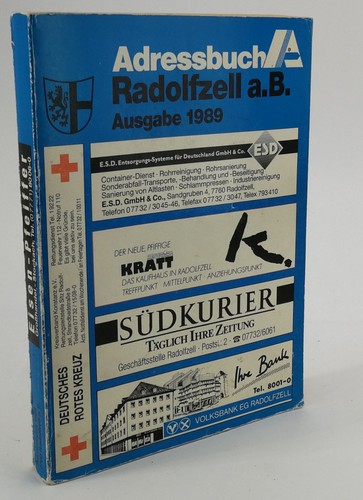 Adressbuch radolfzell - adressbuch, am