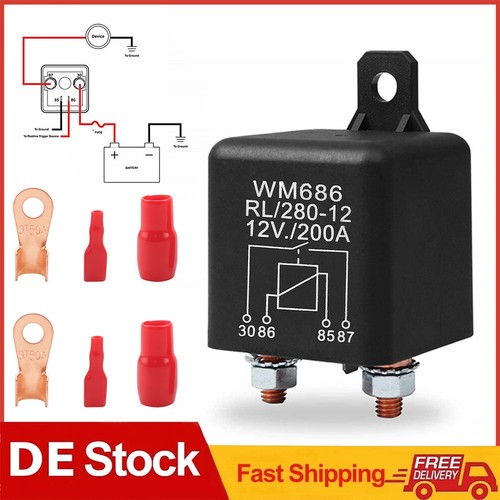 Batterie trennrelais 12v 200a - trennrelais, 12v/200a