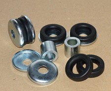 Satz Gummi dämpfer zwischen