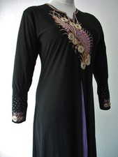 Maxikleid Long Kleid Tunika Abendkleid Orient Gewand Stickerei arabisch persisch
