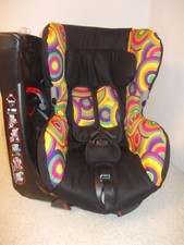Maxi-Cosi-Axiss  Bezug  Ersatzbezug in schwarz bunten Kreisen *neu*