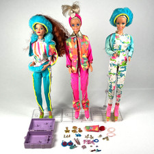 x3 Barbie Ski Fun 1991 Mattel