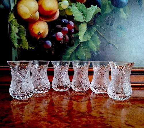 Vintage teegläser handarbeit - teegläser,