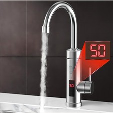 LED Elektrisch Wasserhahn Sofort Heizung Durchlauferhitzer Armatur Küchearmatur