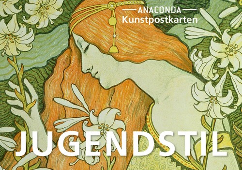 Postkarten set jugendstil - postkarten-set,
