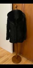 Echte  SWARAKA  Jacke  mit Echte  pelz Kragen Gr 40 42 44