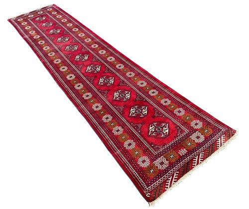 Vintage tekke läufer - tekke,
