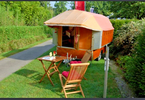 Stylischer falt caravan - stylischer, falt-caravan