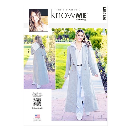 Knowme schnittmuster me2139 - schnittmuster,