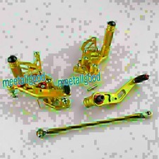 Einstellbare Fußrasten hinten für Suzuki GSXR 600 750 2008 2009 2010