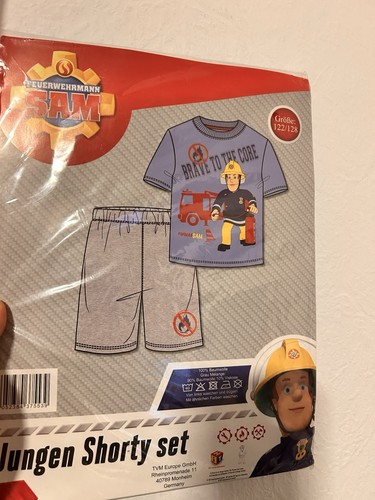 Feuerwehrmann sam shorty set - feuerwehrmann,