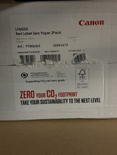 2x Canon Plotterpapier Red Zero LFM055 97006063 A1 - 594mm x 175m - Neu