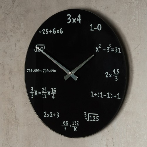 Wanduhr aus glas - wanduhr,