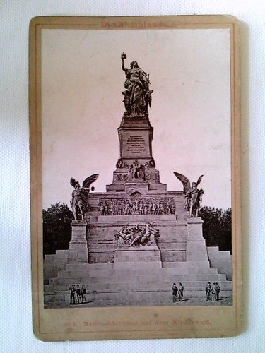 Kabinettfoto nationaldenkmal - kabinettfoto,,