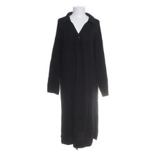 H&M, Polokleid, Größe: M, Schwarz, Polyester/Baumwolle/Polyamid, Einfarbig #xJ5