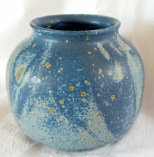 Studiokeramik Vase  Keramik  Ritzsignatur