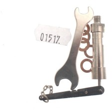 Wilesco 01517 Dampfpfeife m. Kettenzug M6-Gew., D12, 16, 161, 18, 20, 22, 24