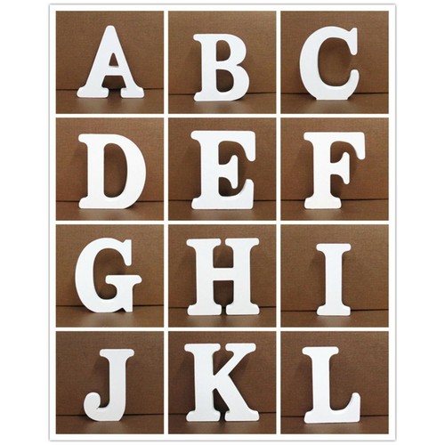 Weiß buchstaben hoch - cm,