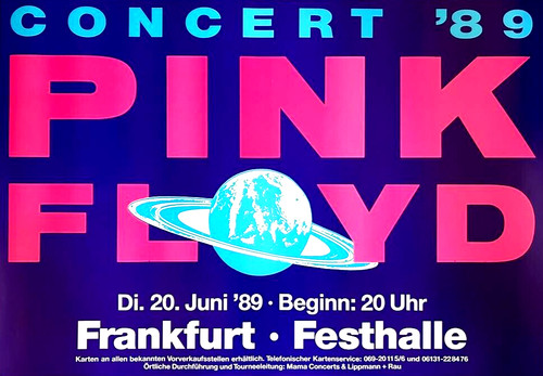 Pink floyd 1989 frankfurt - pink,