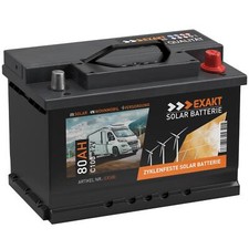 Solarbatterie 12v 80ah - 12v,