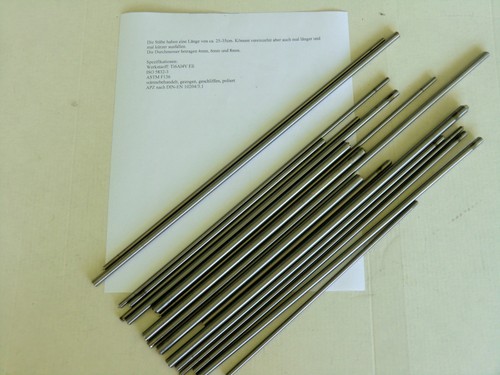 Titan stange rundmaterial - stange,
