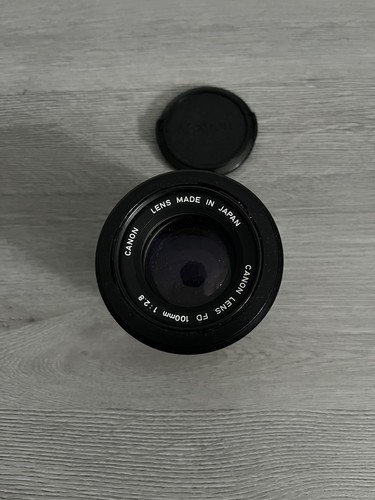 Canon lens 100mm 2 - fd,