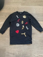 LOVE MOSCHINO Luxus Damen Kleid mit Tasche Pailetten Gr. ital. 42 = 38  M 40 L