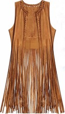 Weste Wildleder-Optik mit