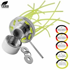 YERD Taifun Mini Wildkraut Unkraut bürste 8 Doppel Fäden Aluminium Freischneider