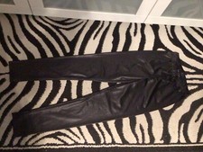 damen leggings S  Leder Optik