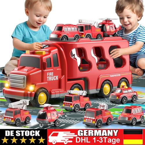 Lkw feuerwehrauto mit - 7,