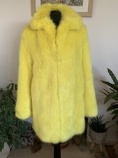 Zara neongelber kunstfell - zara,