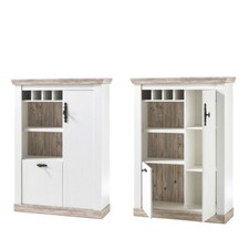 Landhaus Anrichte Pinie weiß