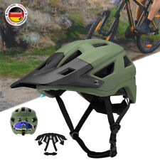 Fahrradhelm MTB Helm Mountainbike Herren/Damen Schutzhelm Radhelm abnehmbaren DE