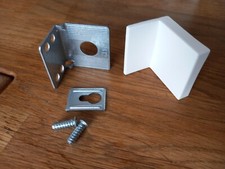 IKEA Wandhalterung-Set 115753, 103693,115754 Abdeckung in weiss für PAX  KALLAX