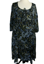 Sheego Damen Kleid Schwarz