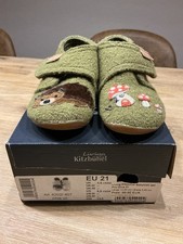 süße warme Hausschuhe von Living Kitzbühel Babyklett in Größe 21 - Igel, Pilz