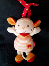 RAR Babydream  Spieluhr  ?SCHAF LAMM?rot orange ? Guten Abend, gut Nacht...?
