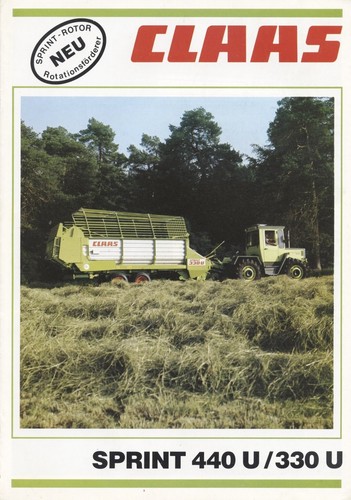 Claas sprint 440 330 - u 330, u