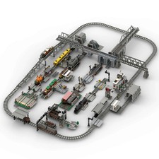 MOC Zugwagen Modell –