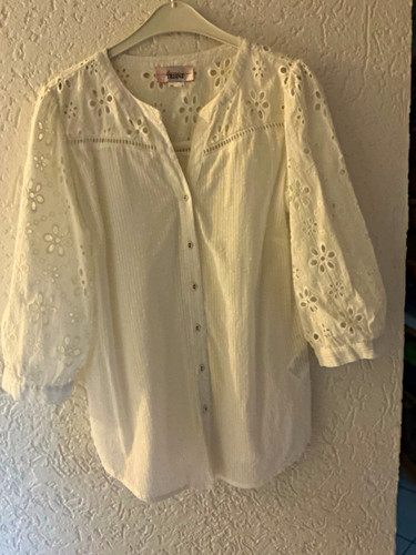 Tex damen bluse weiß - tex,