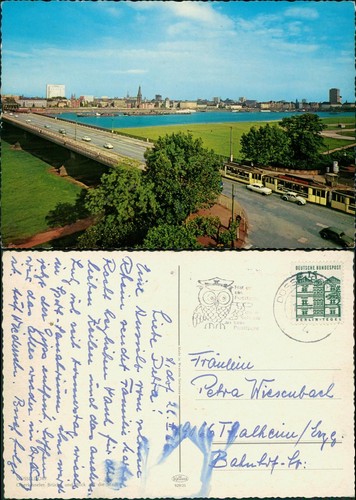 Ansichtskarte düsseldorf - ansichtskarte,