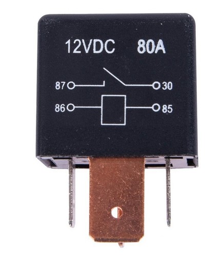 12v 70ah 80a - dc, anlasserrelais
