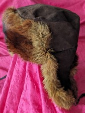 Rotfuchs (ECHTFELL & ECHTLEDER) Mütze, 56cm Umfang, top Zustand 