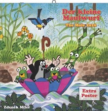 N NEUMANNVERLAGE - Der kleine Maulwurf 2026 Broschürenkalender, 30x30cm, Kinderk